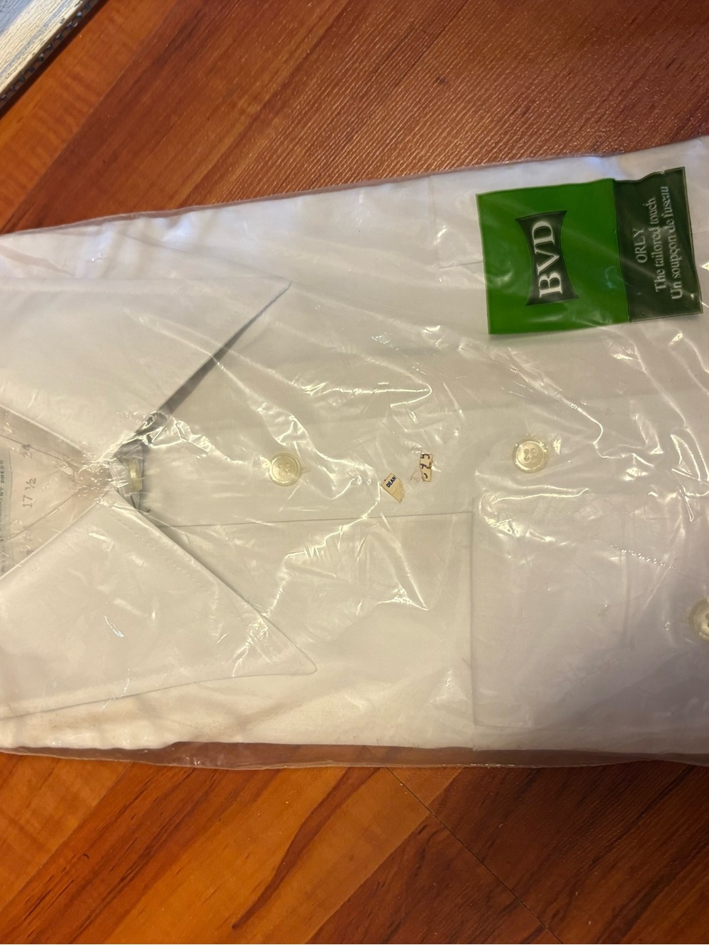 Men's Classic White Dress Shirt